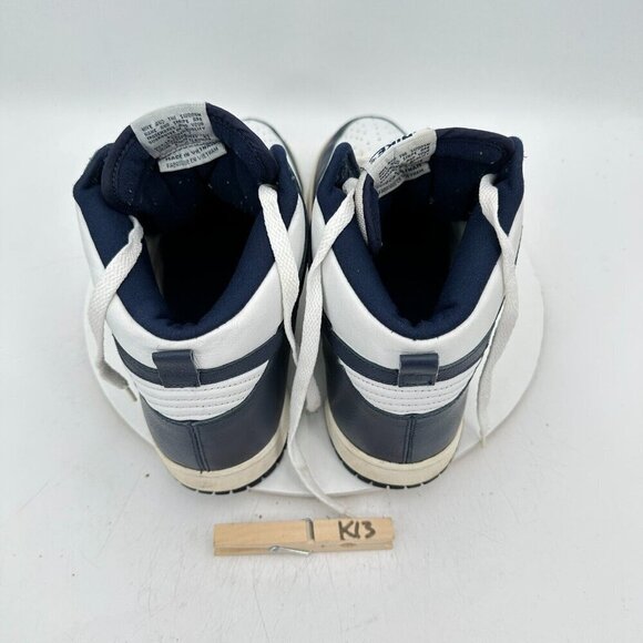 Nike Dunk High Villanova Men Size 11.5 309432 141 Midnight Navy White Shoes - Picture 12 of 15